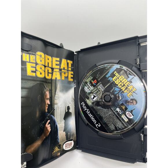 The Great Escape Game Playstation 2 PS2 - With Manual - Tested - Picture 4 of 8